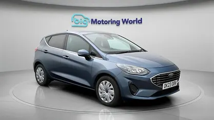 Used Ford Fiesta Titanium 101 HP (74 kW) 2022 Blue Hatchback