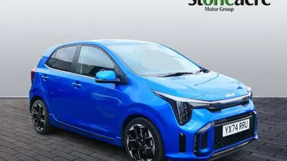 Used Kia Picanto GT-Line 63 HP (46 kW) 2024 Blue Hatchback