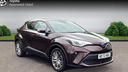 Begagnad Toyota C-HR 122 HK (89 kW) 2023 Deep amethyst SUV