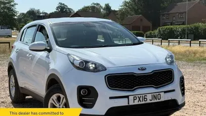 Used Kia Sportage 116 HP (85 kW) 2016 White SUV
