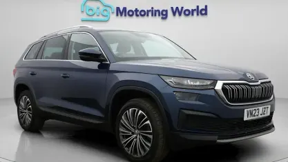 Used Skoda Kodiaq SE L Executive 150 HP (110 kW) 2023 Blue SUV