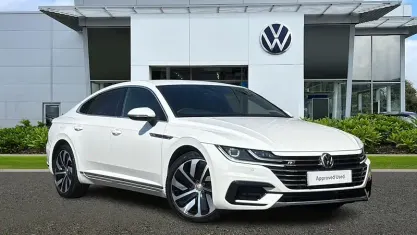 Used VW Arteon R-line 190 HP (139 kW) 2020 White Hatchback