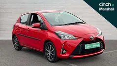 Red Used 2019 Toyota Yaris Hatchback | £12,628 (Fair price)