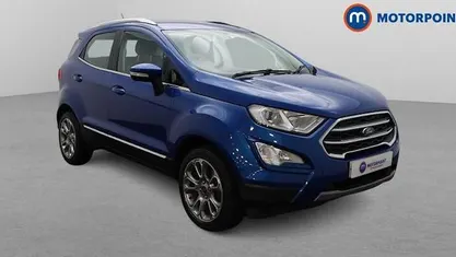 Used Ford Ecosport Titanium 125 HP (91 kW) 2018 Blue SUV