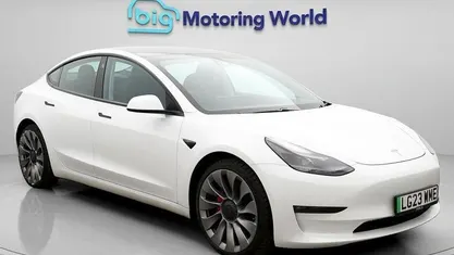 Used Tesla Model 3 Performance 461 kW (627 HP) 2023 White Sedan
