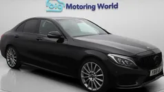 Black Used 2018 Mercedes C250 AMG line Sedan | £17,700 (Fair price)