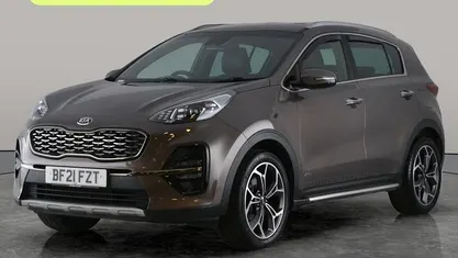 Begagnad Kia Sportage GT-Line 177 HK (130 kW) 2021 Brun SUV