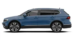 Blue Used 2021 VW Tiguan Allspace Match SUV | £22,600 (Fair price)