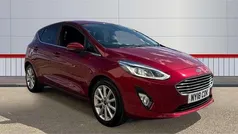 Red Used 2018 Ford Fiesta Titanium Hatchback | £8,690 (Fair price)