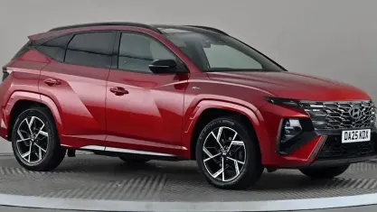 Used Hyundai Tucson N Line 215 HP (158 kW) 2025 Red SUV