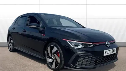 Used VW Golf VIII GTI 245 HP (180 kW) 2020 Black Hatchback