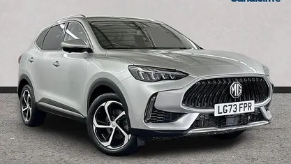 Metallic sterling silver Used 2023 MG HS Trophy SUV | £15,989 (Fair price)
