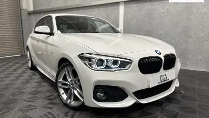 Used BMW 118 M Sport 136 HP (100 kW) 2017 White Hatchback