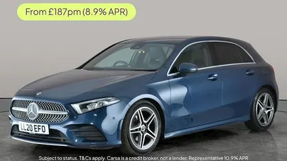 Blue Used 2020 Mercedes A200 Executive Hatchback | £13,867 (Fair price)