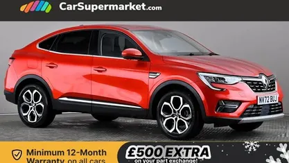 Red Used 2022 Renault Arkana Techno SUV | £16,197 (Fair price)