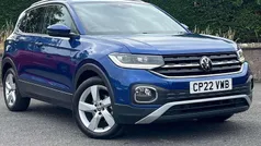 Blue Used 2022 VW T-Cross SEL SUV | £15,780 (Fair price)