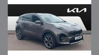 Used Kia Sportage GT-Line 177 HP (130 kW) 2021 Brown SUV