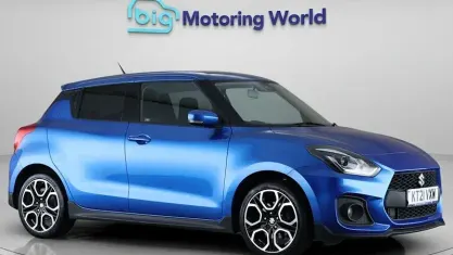 Used Suzuki Swift Sport 129 HP (94 kW) 2021 Blue Hatchback