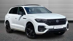 White Used 2022 VW Touareg Black Edition SUV | £43,282 (Fair price)