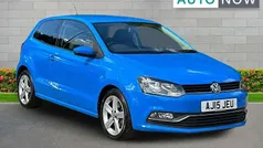 Blue Used 2015 VW Polo SEL Hatchback | £10,334 (Fair price)