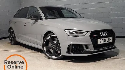 Grey Used 2018 Audi RS3 Business Sedan | £31,950 (Fair price)