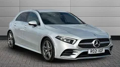 Silver Used 2021 Mercedes A220 AMG line Hatchback | £20,850 (Fair price)
