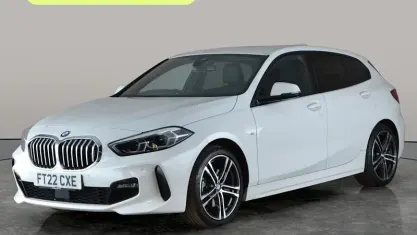 Used BMW 118 M Sport 136 HP (100 kW) 2022 White Hatchback