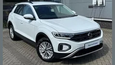 White Used 2022 VW T-Roc Life SUV | £18,789 (Fair price)