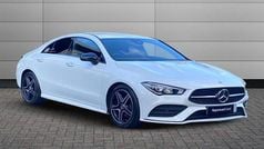 White Used 2023 Mercedes CLA180 AMG Line Premium Sedan | £25,695 (Fair price)