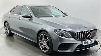 Grey Used 2018 Mercedes E220 AMG Line Premium Sedan | £14,645 (Fair price)