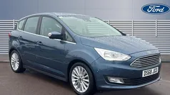 Blue Used 2018 Ford C-MAX Titanium MPV | £7,890 (Fair price)