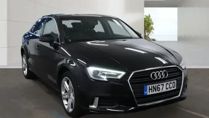 Used Audi A3 Sport 116 HP (85 kW) 2017 Black Sedan