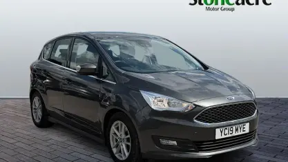 Used Ford C-MAX Zetec 120 HP (88 kW) 2019 Grey MPV