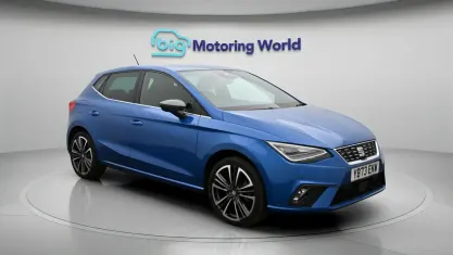 Used Seat Ibiza XCELLENCE Lux 110 HP (80 kW) 2023 Blue Hatchback