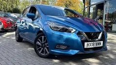 Blue Used 2018 Nissan Micra N-Connecta Hatchback | £6,590 (Fair price)