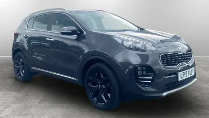 Używany Kia Sportage GT-Line 116 KM (85 kW) 2017 Srebrny SUV
