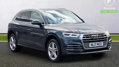 Used Audi Q5 S-Line 190 HP (139 kW) 2017 Grey SUV