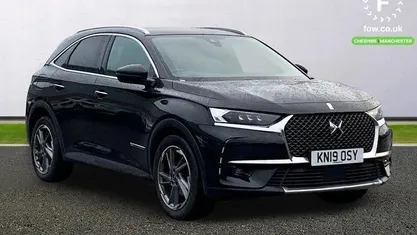 Used DS Automobiles DS7 Crossback Prestige 180 HP (132 kW) 2019 Black SUV