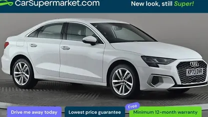 Used Audi A3 Sport 150 HP (110 kW) 2023 White Sedan