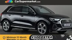Black Used 2022 Audi Q3 S-Line SUV | £22,697 (Fair price)