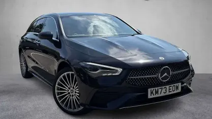 Used Mercedes E250 AMG line 218 HP (160 kW) 2023 Black Estate