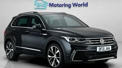 Used VW Tiguan R-line 150 HP (110 kW) 2021 Black SUV