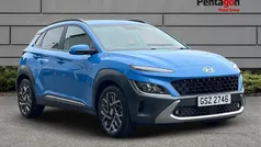 Blue Used 2022 Hyundai Kona Premium SUV | £17,250 (Fair price)