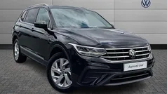 Black Used 2024 VW Tiguan Allspace Life SUV | £25,991 (Fair price)