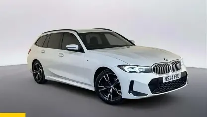 Used BMW 320 M Sport 184 HP (135 kW) 2024 White Estate