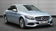 Silver Used 2017 Mercedes C200 Sedan | £13,749 (Fair price)