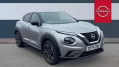 Silver Used 2024 Nissan Juke N-Connecta SUV | £17,412 (Fair price)