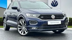 Blue Used 2019 VW T-Roc R-line SUV | £17,590 (Fair price)