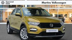 Yellow Used 2018 VW T-Roc SE SUV | £14,995 (Fair price)
