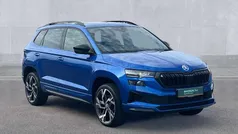 Race blue Used 2024 Skoda Karoq SportLine SUV | £24,945 (Good price)
